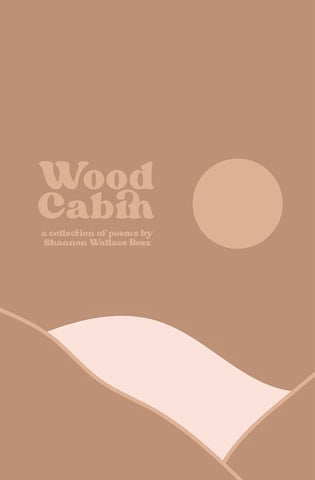 Wood Cabin Poetry Book