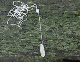 Crystal Moonstone Necklace, Sun Moon Nation, Shannon Ross, Vancouver